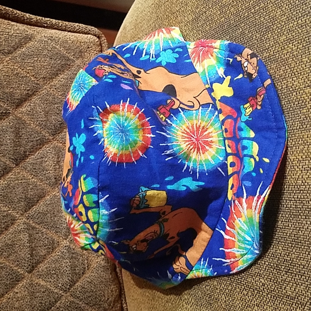 Vintage Cartoon Network Scooby-Doo Tie-Dye Print Cap ??? - Gem